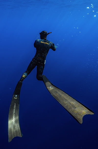 SpearPro Golden Cabrilla Mens Wetsuit - 7mm Titanium Lined