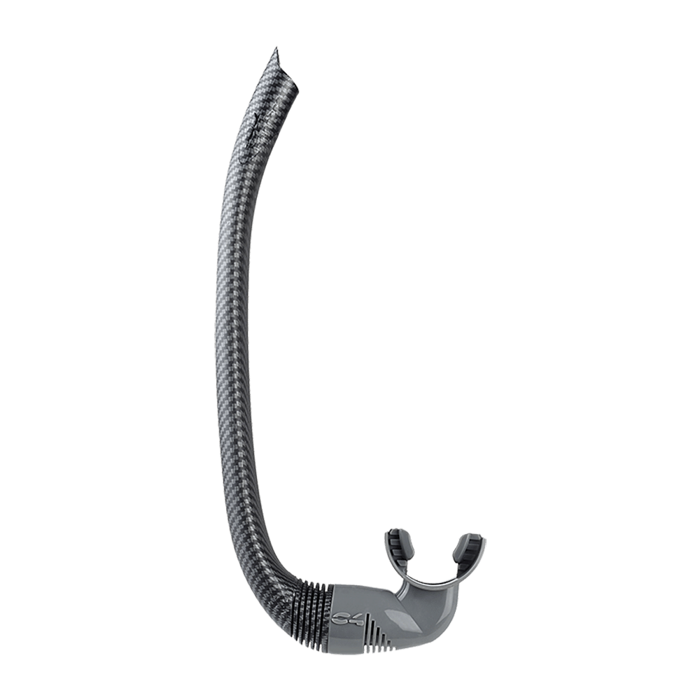 cigarette snorkel SV2 - Diving this comfortable dry snorkel reduces jaw fatigue and delivers secure placement without the need for excessive biting Snorkeling Mask, Double Tube Silicone