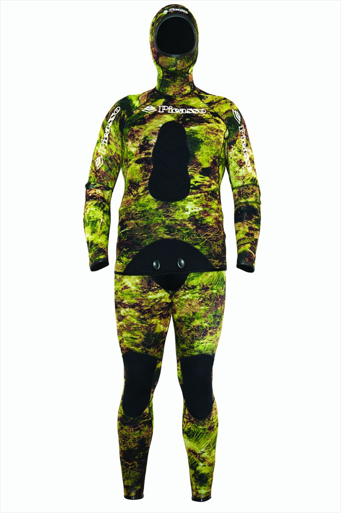 Picasso Grass Camo Wetsuit 5mm - American Dive Company