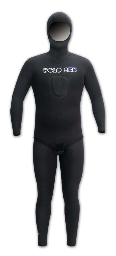 PoloSub Lined Open Cell Black Mens Wetsuit 5.5mm