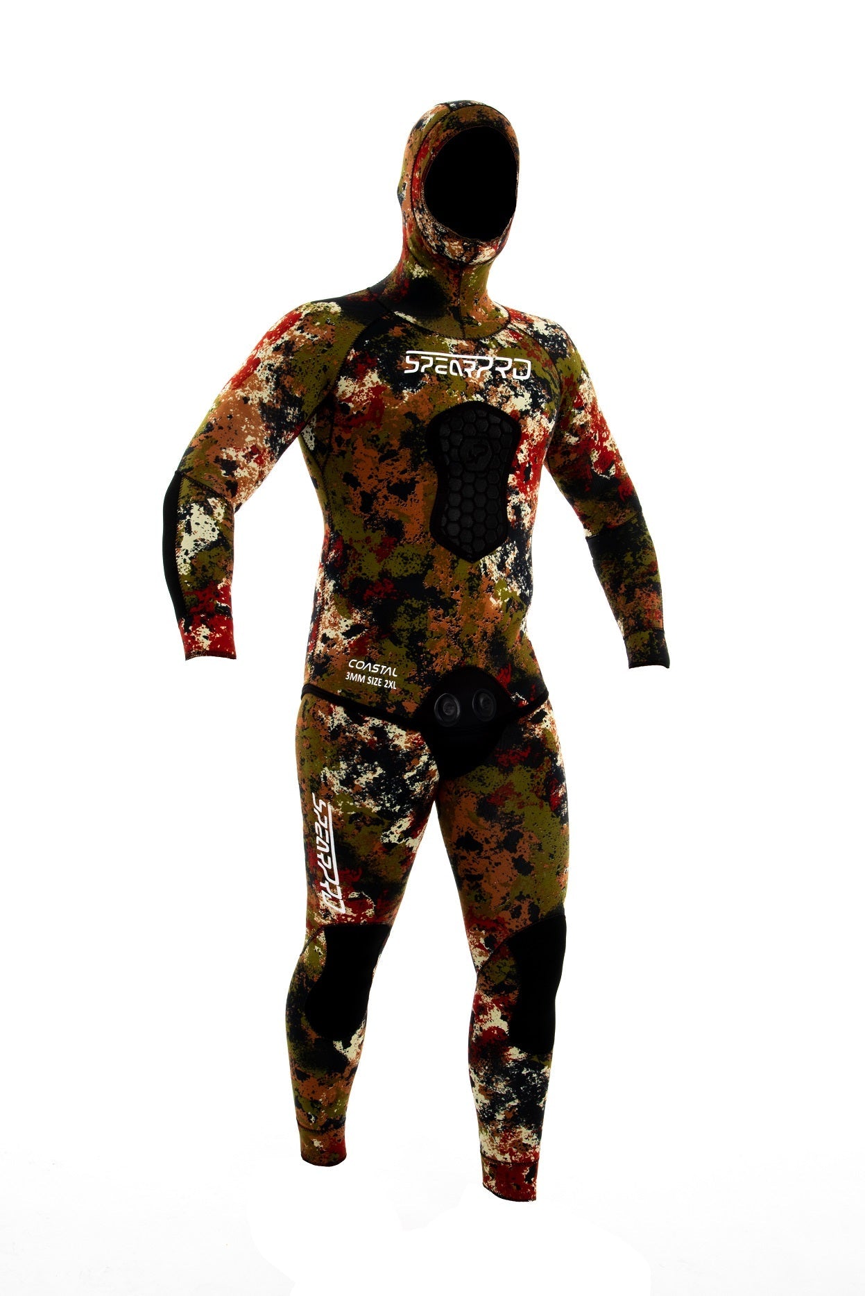 SpearPro Coastal Camo Wetsuit - 7mm