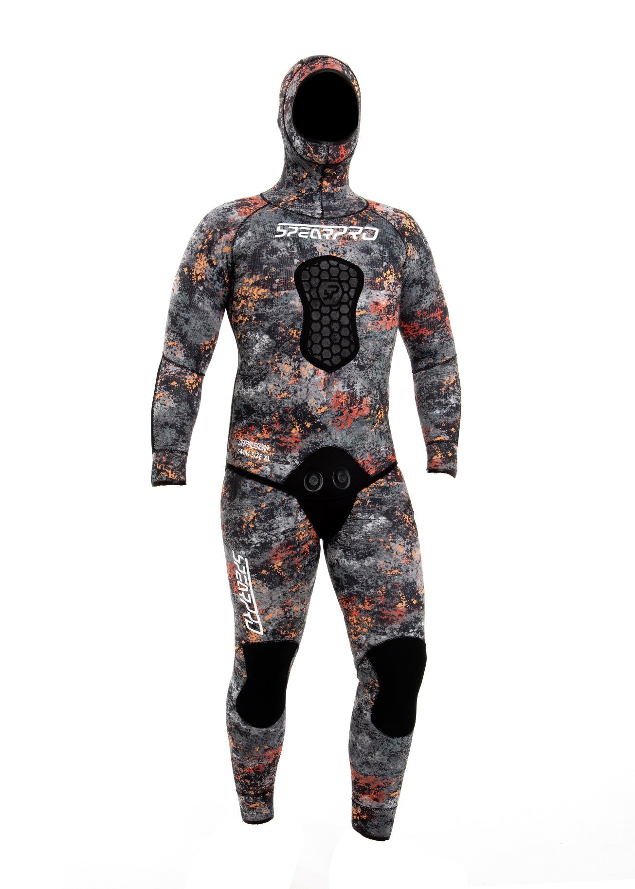 SpearPro Wetsuit Deep Passion Grey 7mm - American Dive Company