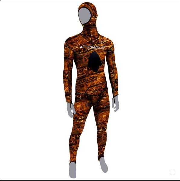 Epsealon  Brown Fusion Wetsuit - 5mm