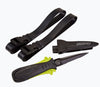 New! SpearPro Ribbon Knife Teflon &  Acid Green Handle - 9cm
